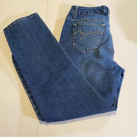 Bandolino jeans SZ 6, GUC, wide leg, stretch Mandie classic fit, relaxed fit - Picture 12 of 12